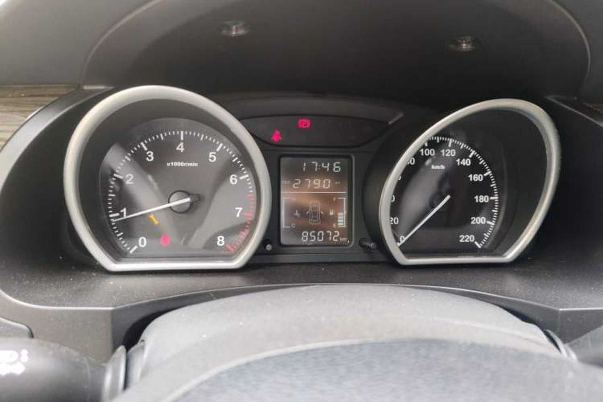 Used Zotye T600 2016 1.5T Manual Luxury Model Instrument Cluster