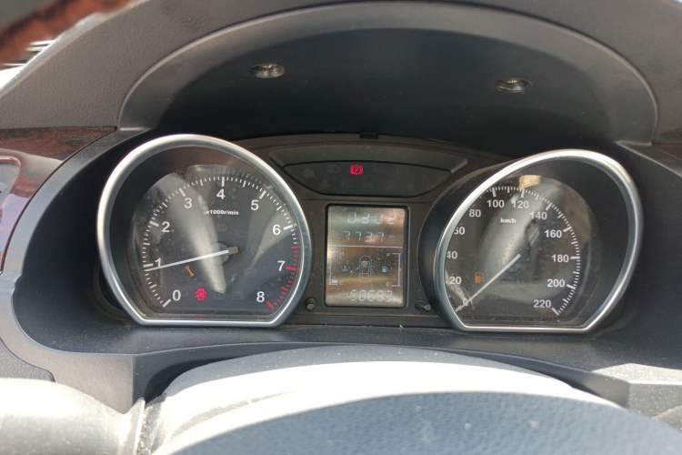 Used Zotye T600 2016 1.5T Manual Elite Edition Instrument Cluster