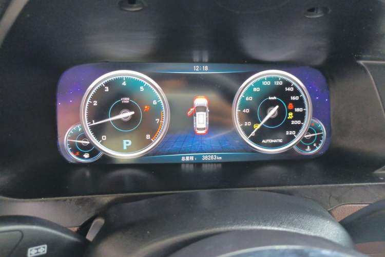 Used Zotye T600 2016 Sport Edition 2.0T DCT Luxury Model Instrument Cluster