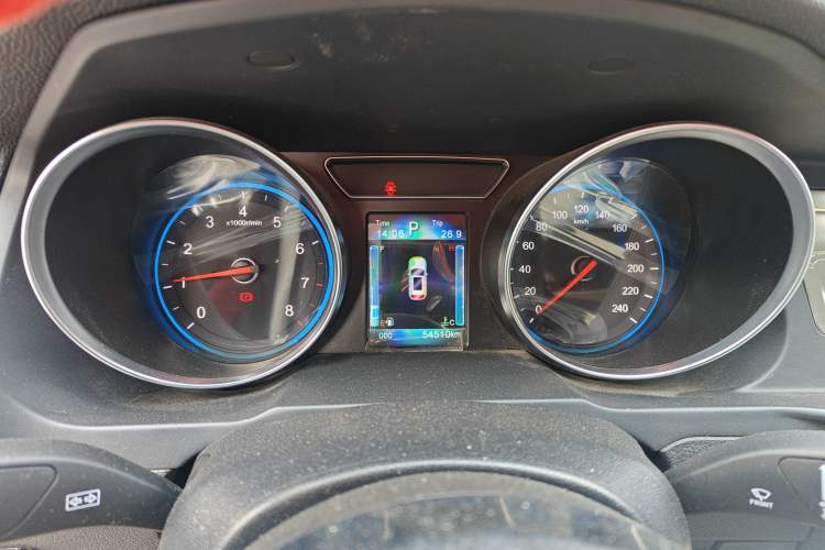 Used Zotye T600 2016 Sport Edition 2.0T DCT Luxury Model Instrument Cluster