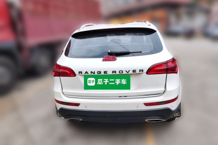 Used Zotye T600 2016 Sports Edition 1.5T Manual Luxury Model Rear