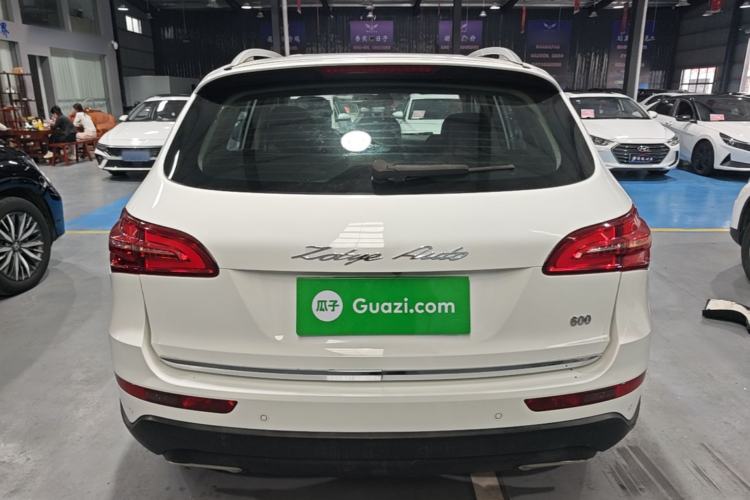 Used Zotye T600 2016 Sports Edition 1.5T Manual Luxury Model Rear
