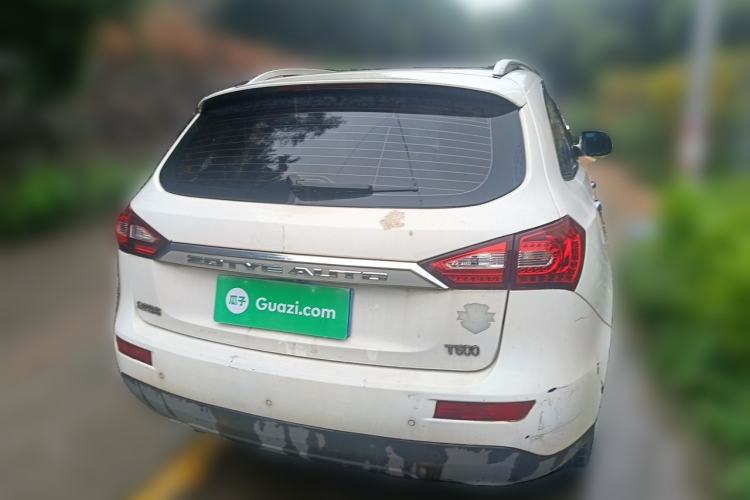 Used Zotye T600 2016 1.5T Manual Luxury Edition Rear