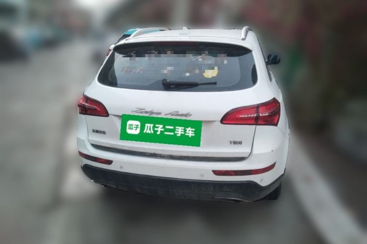 Used Zotye T600 2016 Sport Edition 1.5T Manual Luxury Model Rear