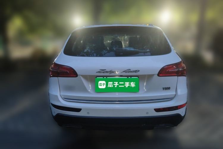 Used Zotye T600 2016 Sports Edition 1.5T Manual Luxury Model Rear