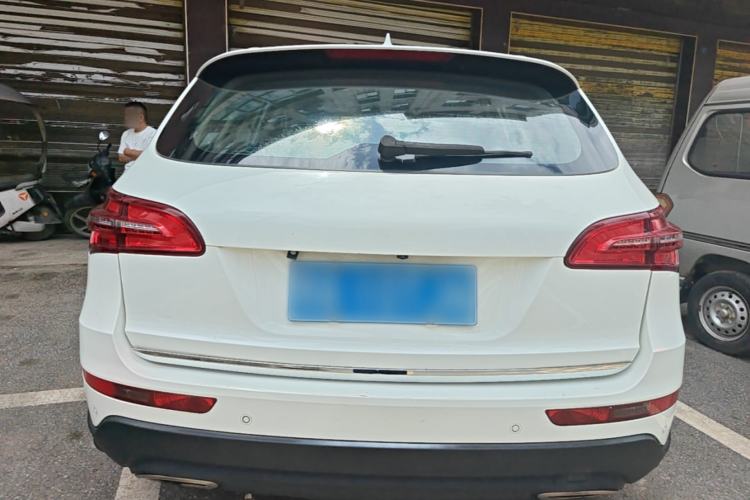 Used Zotye T600 2016 Sport Edition 2.0T DCT Prestige Model Rear