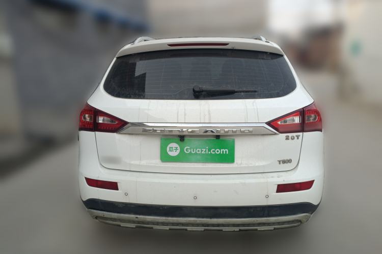 Used Zotye T600 2016 1.5T Manual Luxury Model Rear