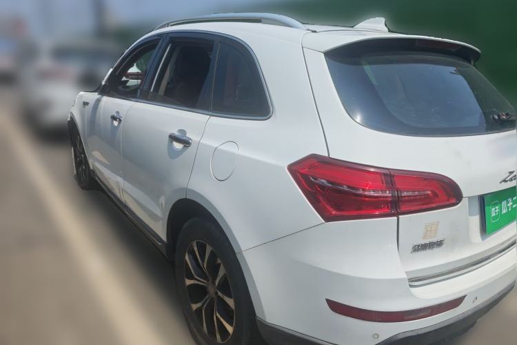 Used Zotye T600 2016 Sport Edition 1.5T Manual Luxury Model Rear Left 45 Deg