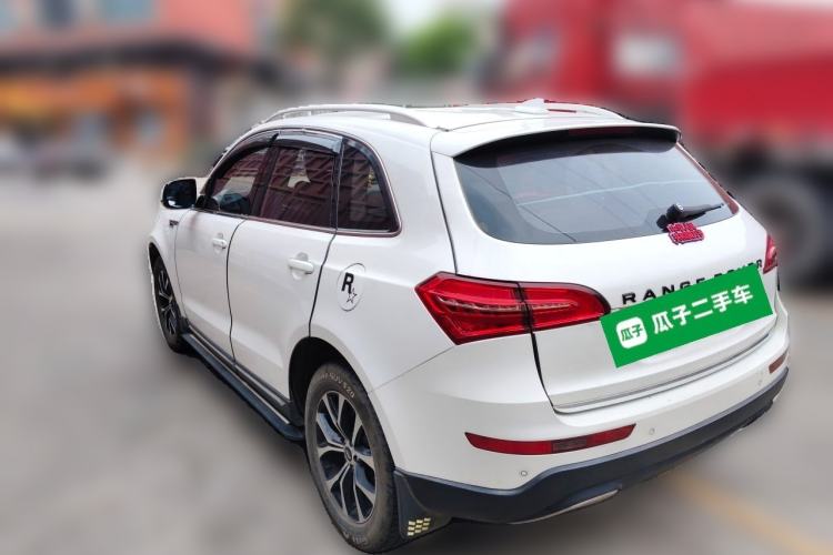 Used Zotye T600 2016 Sports Edition 1.5T Manual Luxury Model Rear Left 45 Deg