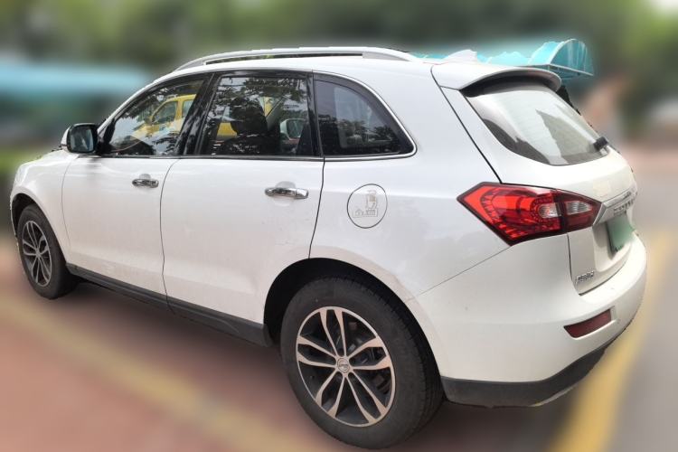 Used Zotye T600 2016 Family Edition 2.0T Manual Luxury Version Rear Left 45 Deg