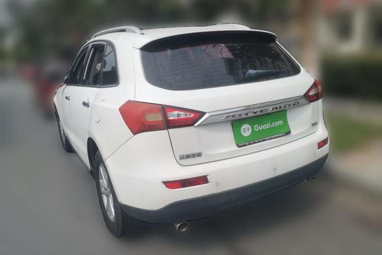 Used Zotye T600 2016 1.5T Manual Luxury Edition Rear Left 45 Deg
