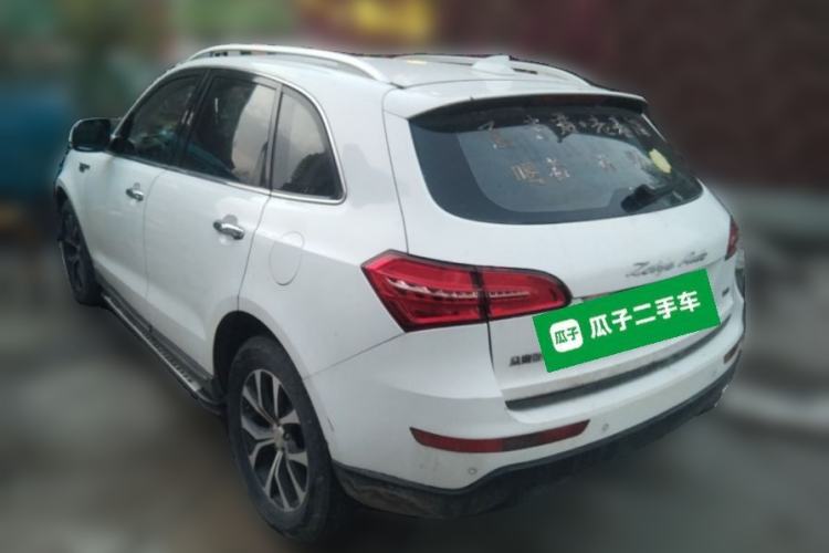Used Zotye T600 2016 Sport Edition 1.5T Manual Luxury Model Rear Left 45 Deg
