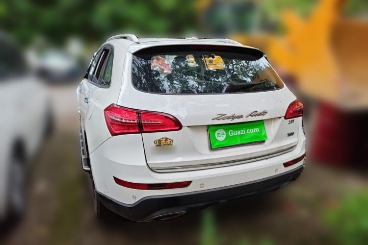 Used Zotye T600 2016 Sport Edition 2.0T DCT Prestige Model Rear Left 45 Deg