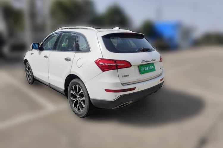 Used Zotye T600 2016 Sport Edition 1.5T Manual Luxury Model Rear Left 45 Deg