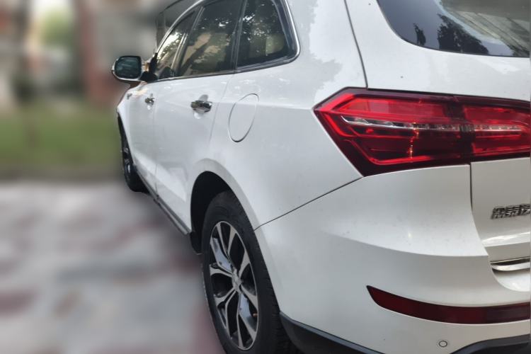 Used Zotye T600 2016 Sport Edition 1.5T Manual Luxury Model Rear Left 45 Deg