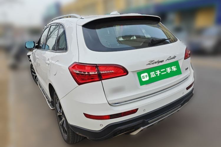 Used Zotye T600 2016 Sports Edition 1.5T Manual Luxury Model Rear Left 45 Deg