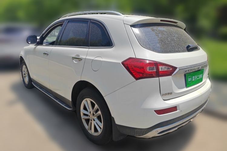 Used Zotye T600 2016 1.5T Manual Luxury Model Rear Left 45 Deg