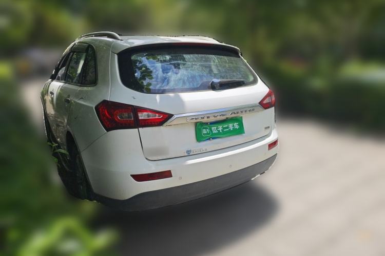 Used Zotye T600 2016 1.5T Manual Luxury Edition Rear Left 45 Deg