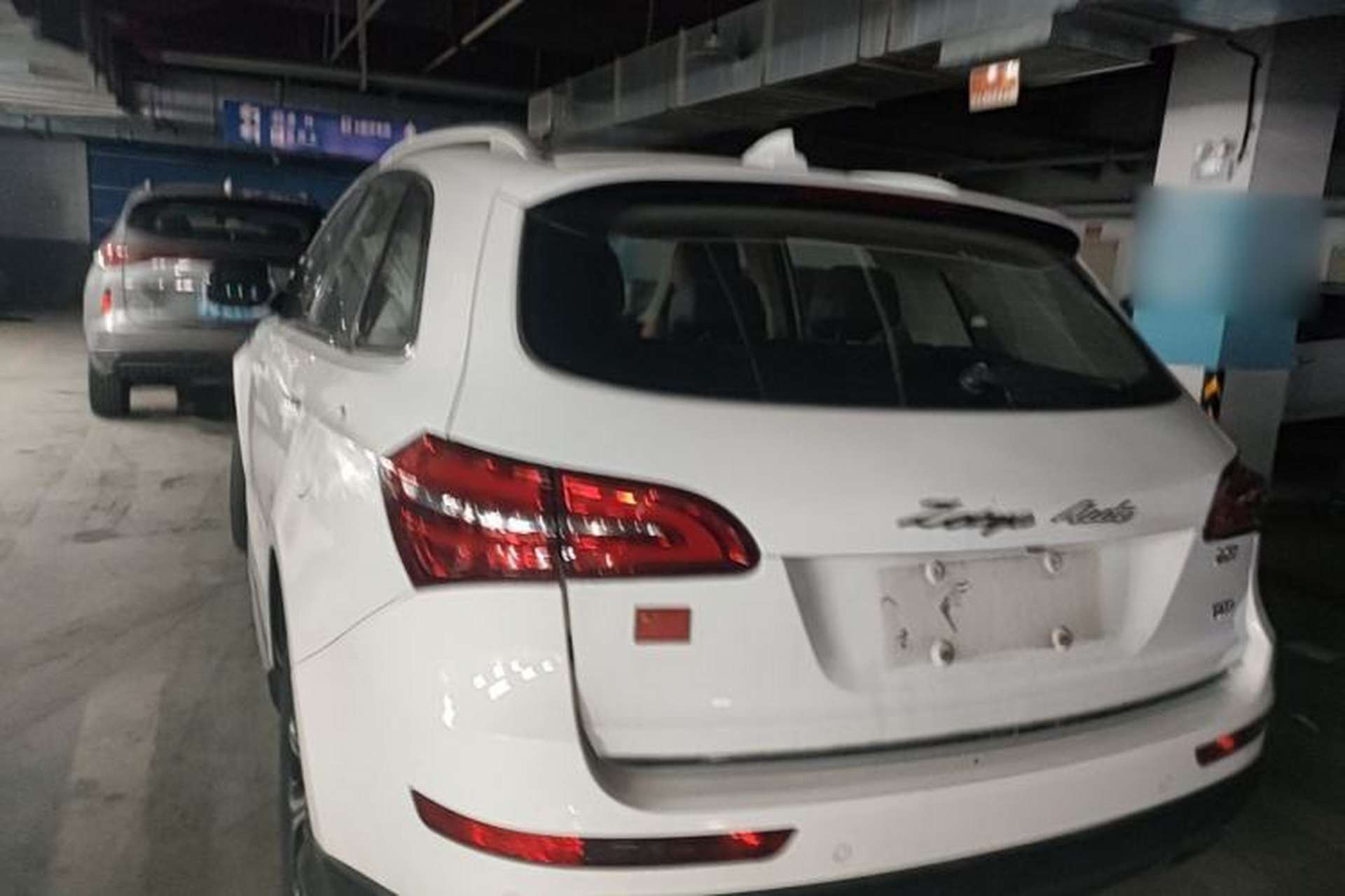 Used Zotye T600 2016 Sport Edition 2.0T DCT Luxury Model Rear Left 45 Deg