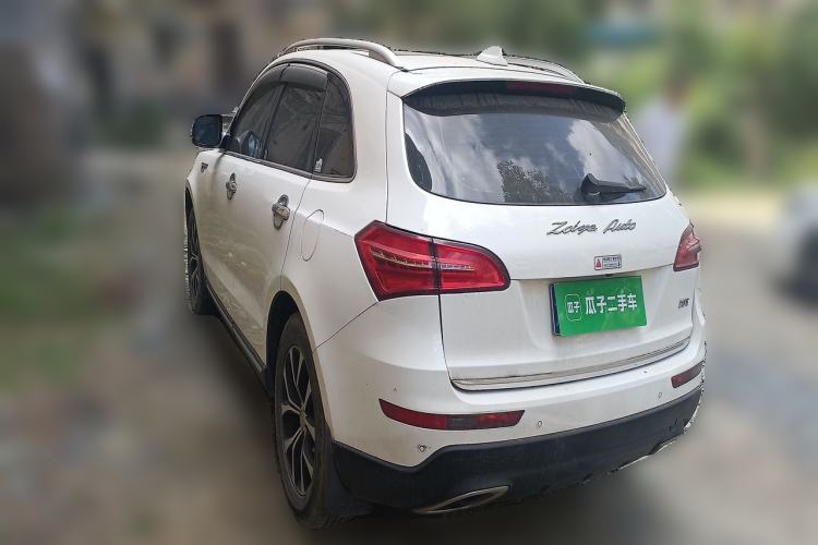 Used Zotye T600 2016 Sport Edition 2.0T DCT Prestige Model Rear Left 45 Deg