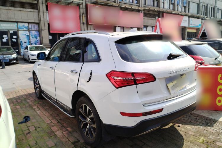 Used Zotye T600 2016 Sport Edition 1.5T Manual Luxury Model Rear Left 45 Deg