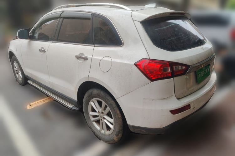 Used Zotye T600 2016 1.5T Manual Luxury Model Rear Left 45 Deg