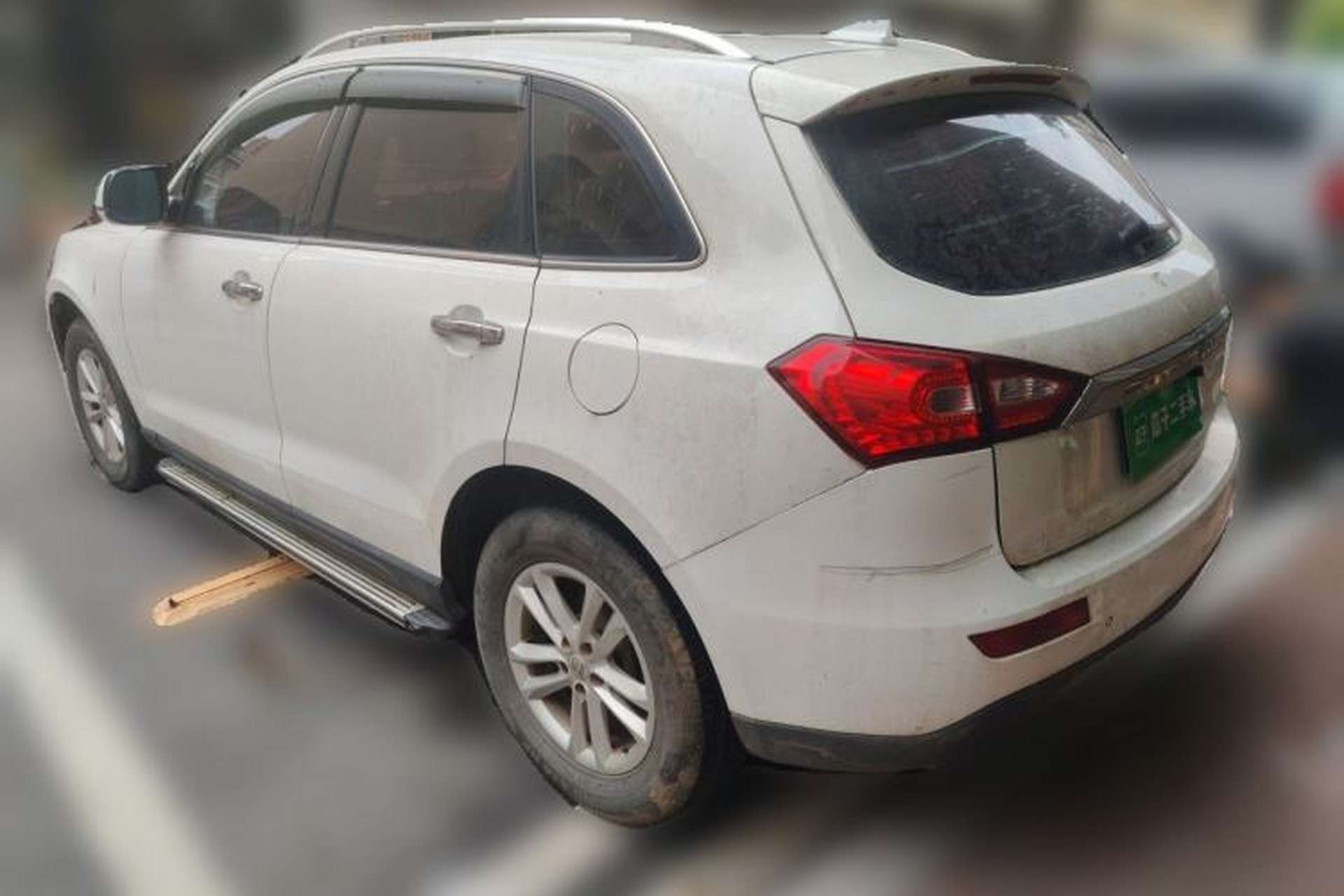 Used Zotye T600 2016 1.5T Manual Luxury Model Rear Left 45 Deg