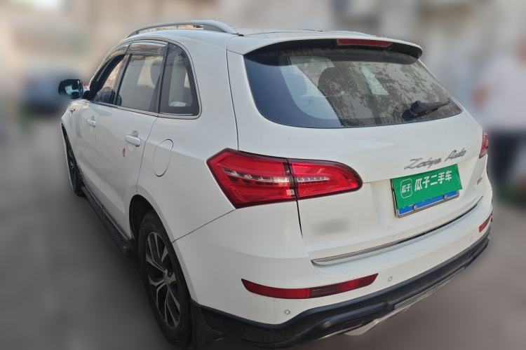 Used Zotye T600 2016 Sports Edition 1.5T Manual Luxury Model Rear Left 45 Deg