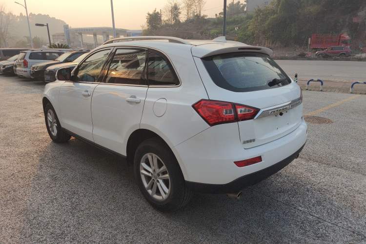 Used Zotye T600 2016 1.5T Manual Elite Edition Rear Left 45 Deg