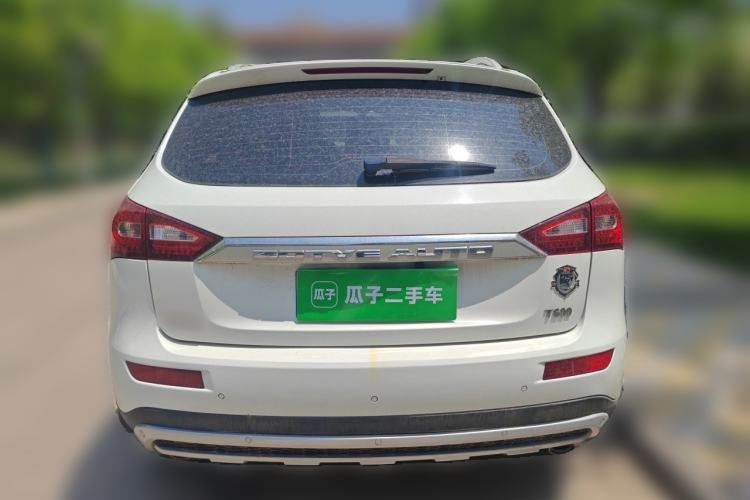 Used Zotye T600 2016 1.5T Manual Luxury Model Rear