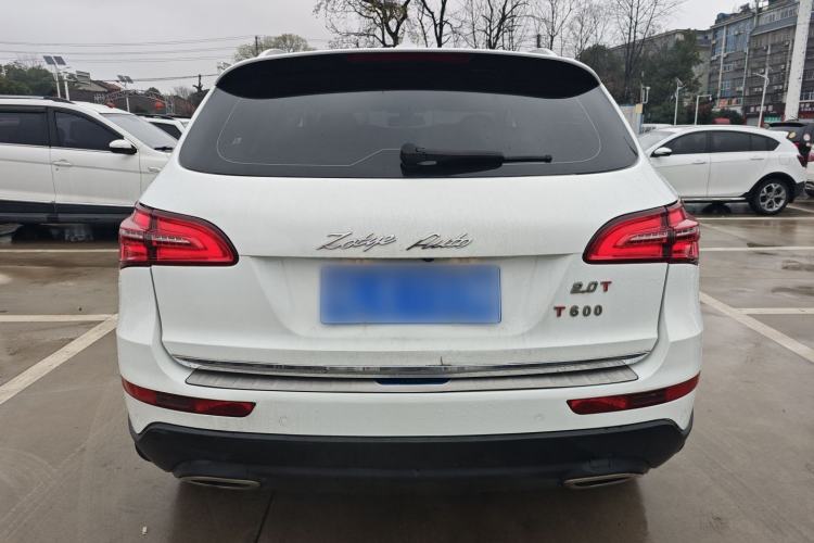 Used Zotye T600 2016 Sport Edition 2.0T DCT Prestige Model Rear