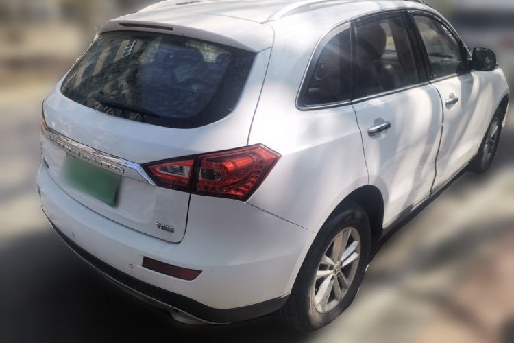 Used Zotye T600 2016 1.5T Manual Elite Edition Rear Right 45 Deg