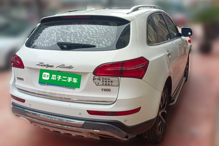 Used Zotye T600 2016 Sport Edition 1.5T Manual Luxury Model Rear Right 45 Deg