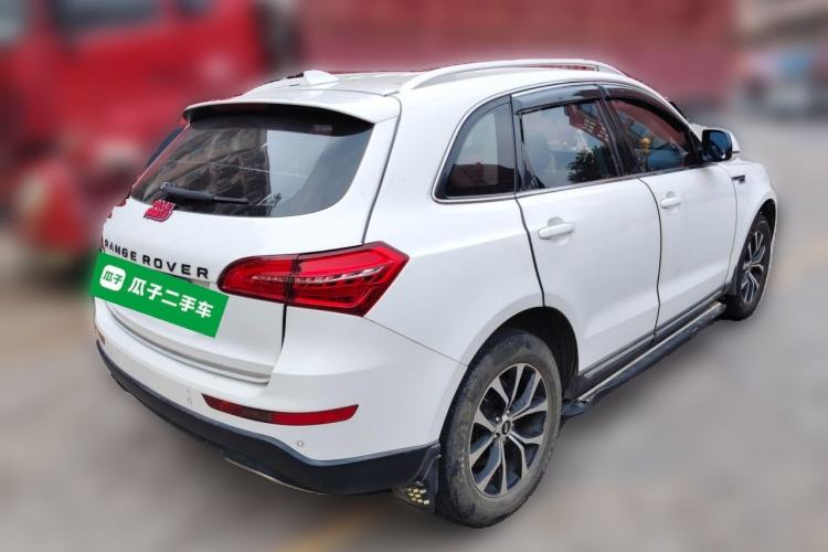 Used Zotye T600 2016 Sports Edition 1.5T Manual Luxury Model Rear Right 45 Deg