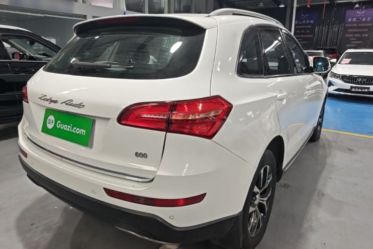 Used Zotye T600 2016 Sports Edition 1.5T Manual Luxury Model Rear Right 45 Deg