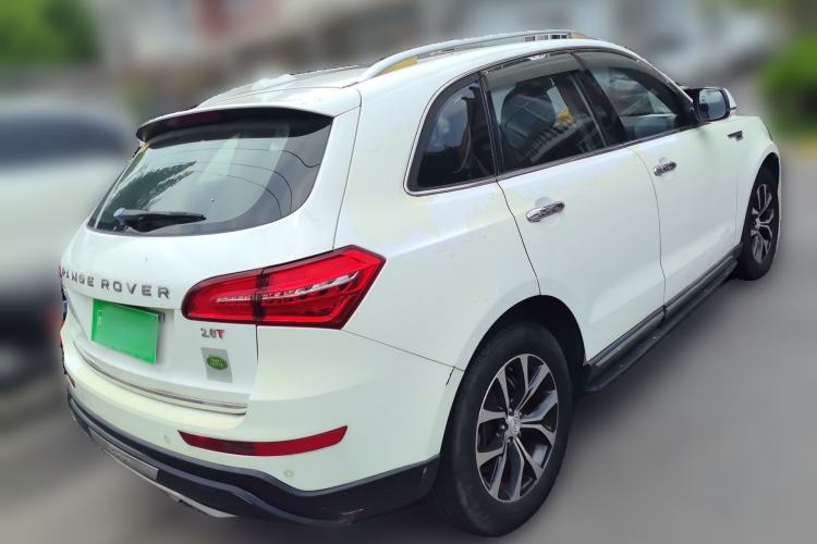 Used Zotye T600 2016 Sport Edition 2.0T DCT Prestige Model Rear Right 45 Deg