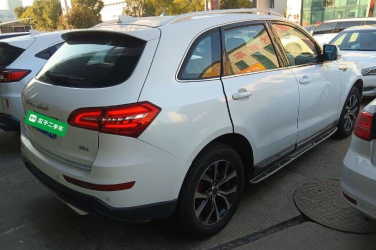 Used Zotye T600 2016 Sports Edition 1.5T Manual Luxury Model Rear Right 45 Deg
