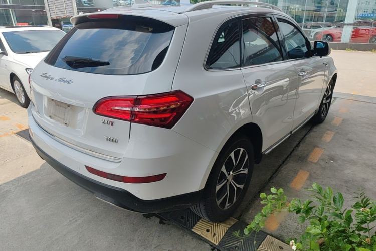 Used Zotye T600 2016 Sport Edition 2.0T DCT Prestige Model Rear Right 45 Deg