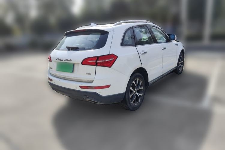 Used Zotye T600 2016 Sport Edition 1.5T Manual Luxury Model Rear Right 45 Deg