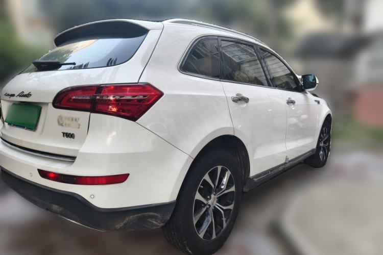 Used Zotye T600 2016 Sport Edition 1.5T Manual Luxury Model Rear Right 45 Deg