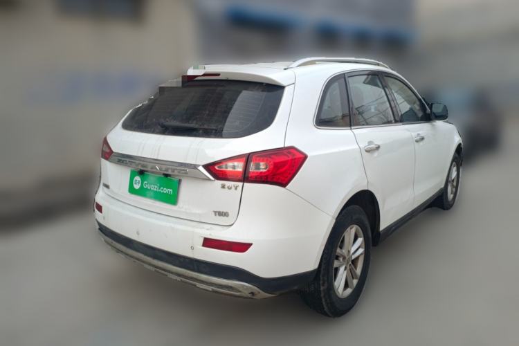 Used Zotye T600 2016 1.5T Manual Luxury Model Rear Right 45 Deg