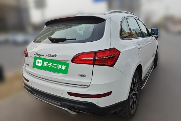 Used Zotye T600 2016 Sports Edition 1.5T Manual Luxury Model Rear Right 45 Deg