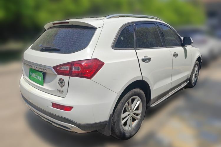 Used Zotye T600 2016 1.5T Manual Luxury Model Rear Right 45 Deg