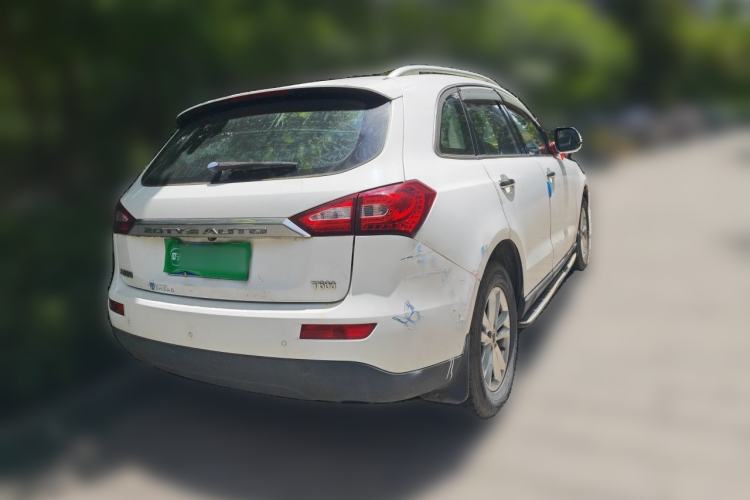 Used Zotye T600 2016 1.5T Manual Luxury Edition Rear Right 45 Deg