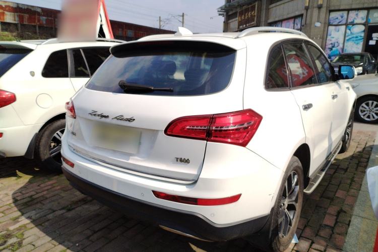 Used Zotye T600 2016 Sport Edition 1.5T Manual Luxury Model Rear Right 45 Deg