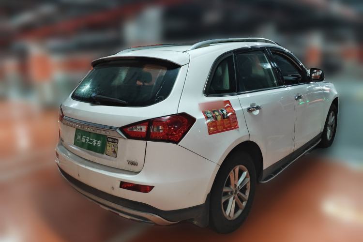 Used Zotye T600 2016 1.5T Manual Luxury Edition Rear Right 45 Deg
