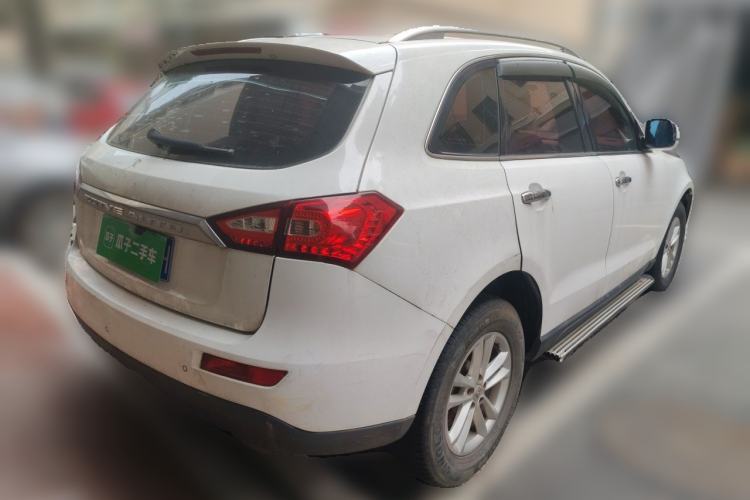 Used Zotye T600 2016 1.5T Manual Luxury Model Rear Right 45 Deg