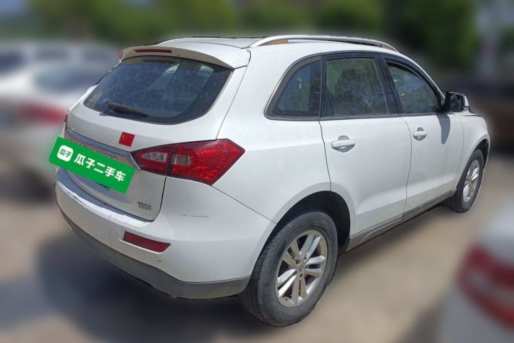 Used Zotye T600 2016 1.5T Manual Elite Edition Rear Right 45 Deg