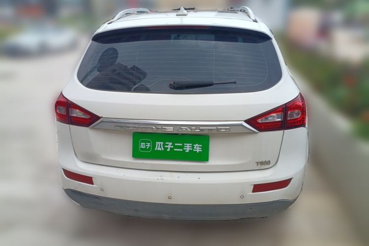 Used Zotye T600 2016 1.5T Manual Luxury Edition Rear