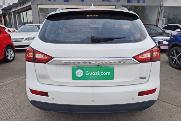 Used Zotye T600 2016 1.5T Manual Luxury Edition Rear